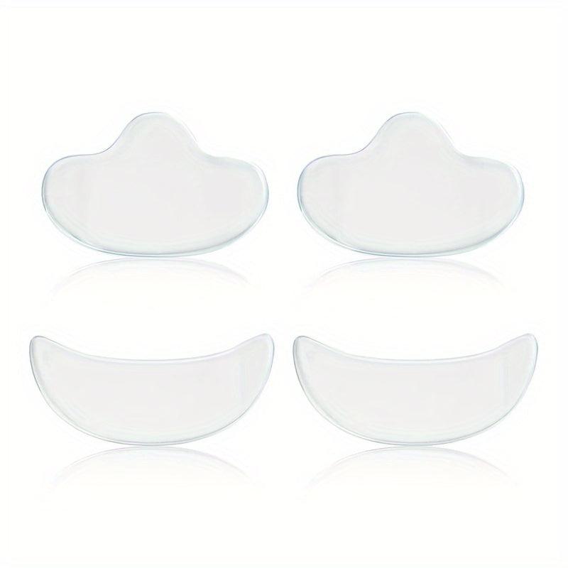 4Pcs Silicone Face Lifting Patch Forehead Wrinkle Sticker