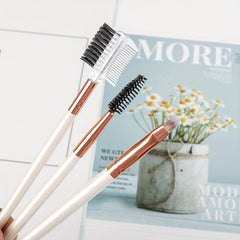 3pcs Eyebrow Makeup Tool Set Eyebrow Comb Eyebrow Brush Eyelash Brush