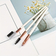 3pcs Eyebrow Makeup Tool Set Eyebrow Comb Eyebrow Brush Eyelash Brush