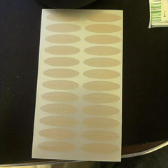 Watery Lace Double Eyelid Stickers Natural Invisible Eye Stickers