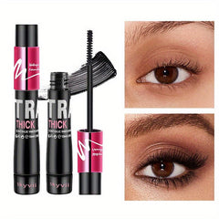 Waterproof Lengthening Volumizing Mascara - Smudge Proof Long Lasting
