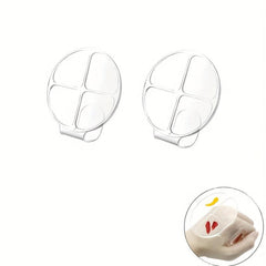2PCS Makeup Mixing Palette With Spatula Transparent Acrylic Cosmetic Palette
