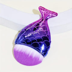 Mermaid Foundation Brush Professional Powder Blush Face Makeup Brush