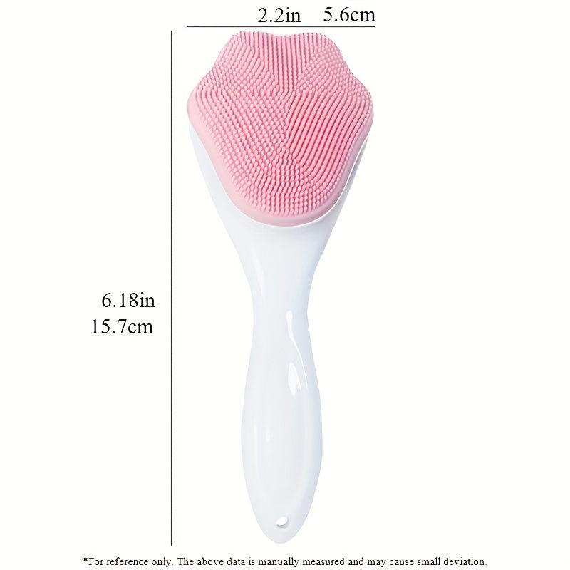 Silicone Face Scrubber Exfoliating Brush Cat Paw Shape