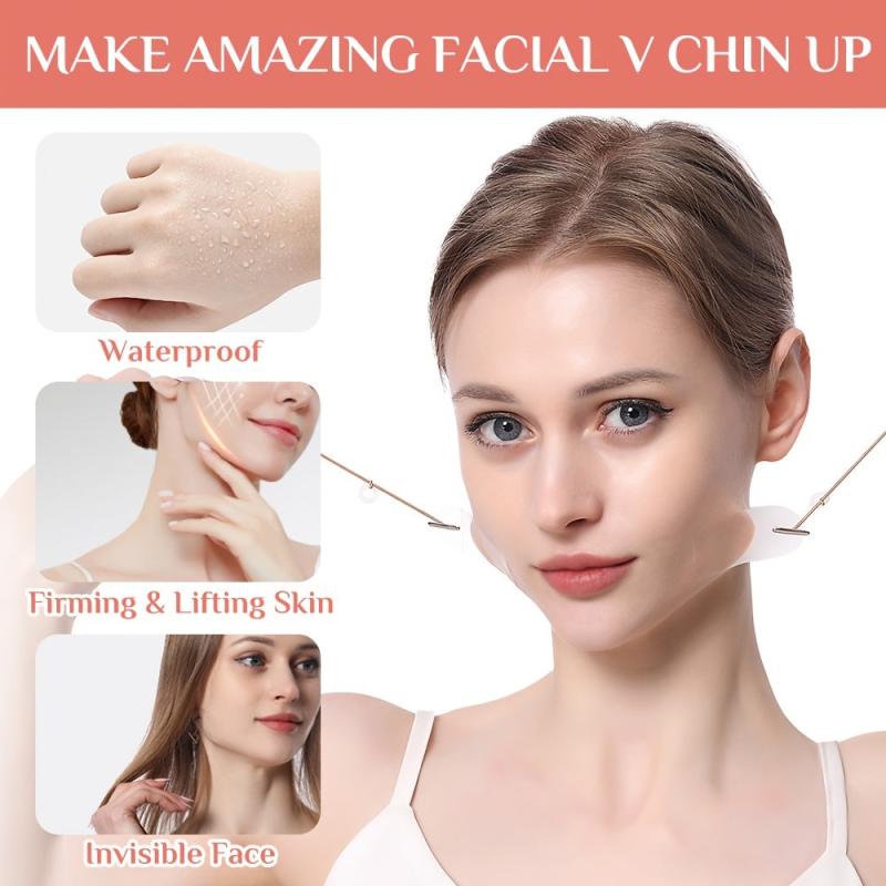 10Pcs Face Lift Sticker V shape Face Bands Double Chin Reducer