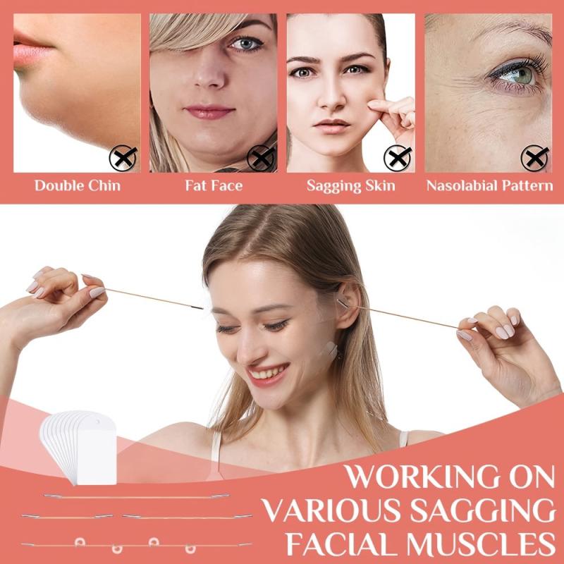 10Pcs Face Lift Sticker V shape Face Bands Double Chin Reducer