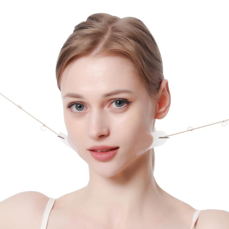10Pcs Face Lift Sticker V shape Face Bands Double Chin Reducer