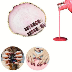 Resin Nail Art Palette Manicure Tool Polish Holder