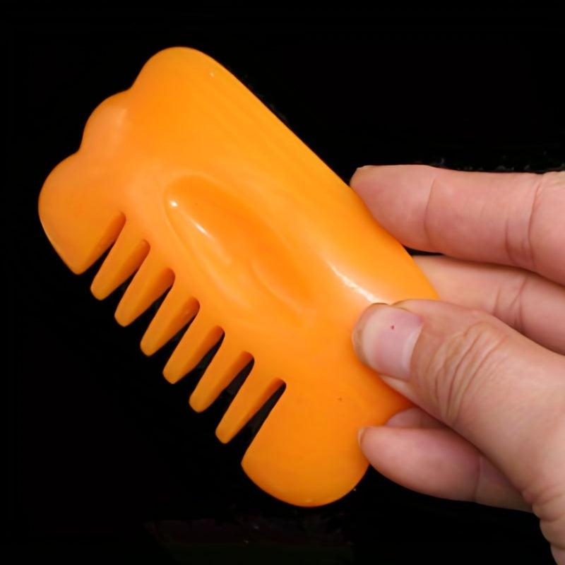 Comb Style Gua Sha Massage Tool for Facial and Body Scraping