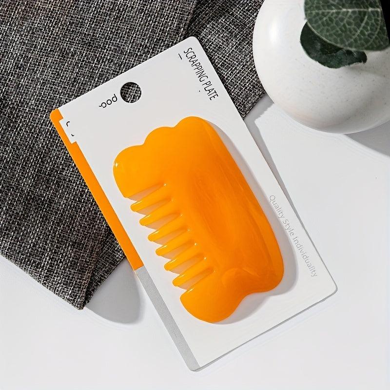 Comb Style Gua Sha Massage Tool for Facial and Body Scraping