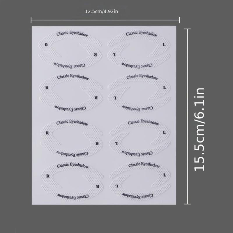 4 Cat Shape Eyeliner Eyeshadow Stencils Reusable Makeup Template Sticker