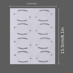 4 Cat Shape Eyeliner Eyeshadow Stencils Reusable Makeup Template Sticker