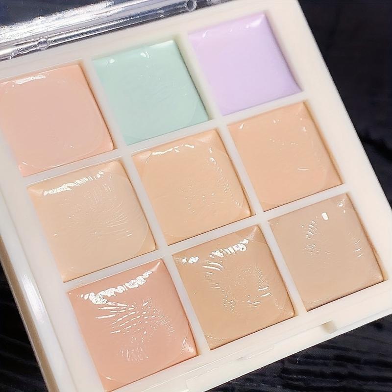 9 Colors Eye Concealer Palette Correcting Skin Tone