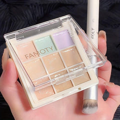 9 Colors Eye Concealer Palette Correcting Skin Tone