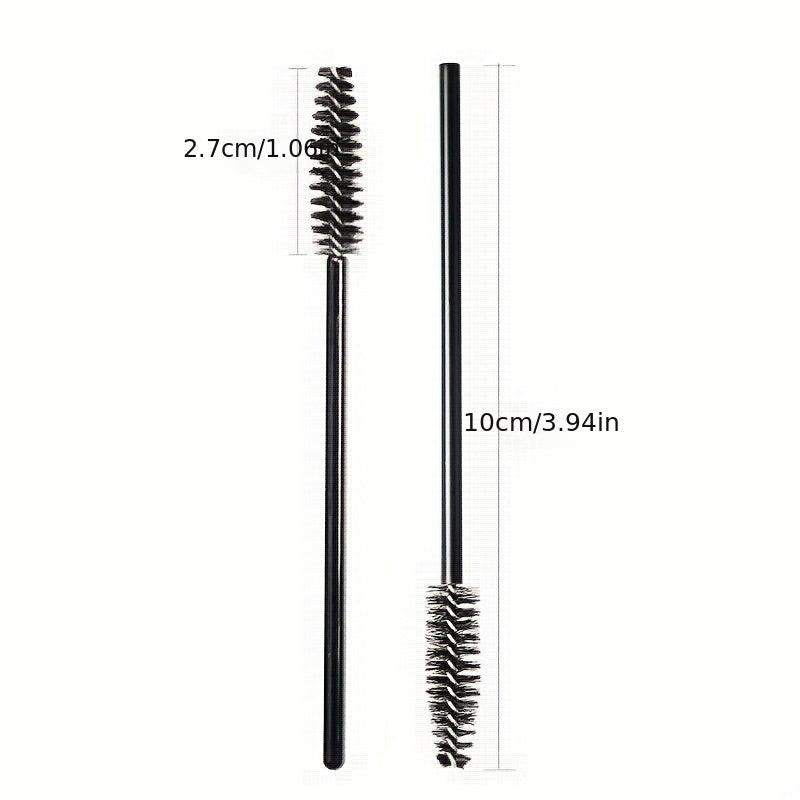 50pcs Disposable Mascara Wands Spoolie Brushes for Eyelash Extension
