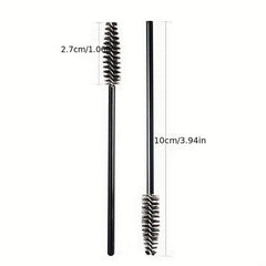 50pcs Disposable Mascara Wands Spoolie Brushes for Eyelash Extension