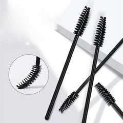 50pcs Disposable Mascara Wands Spoolie Brushes for Eyelash Extension