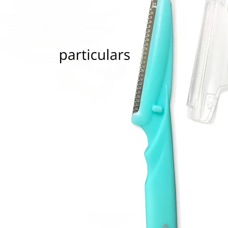 3pcs Eyebrow Razors For Women Dermaplaning Razor With Safety Cover