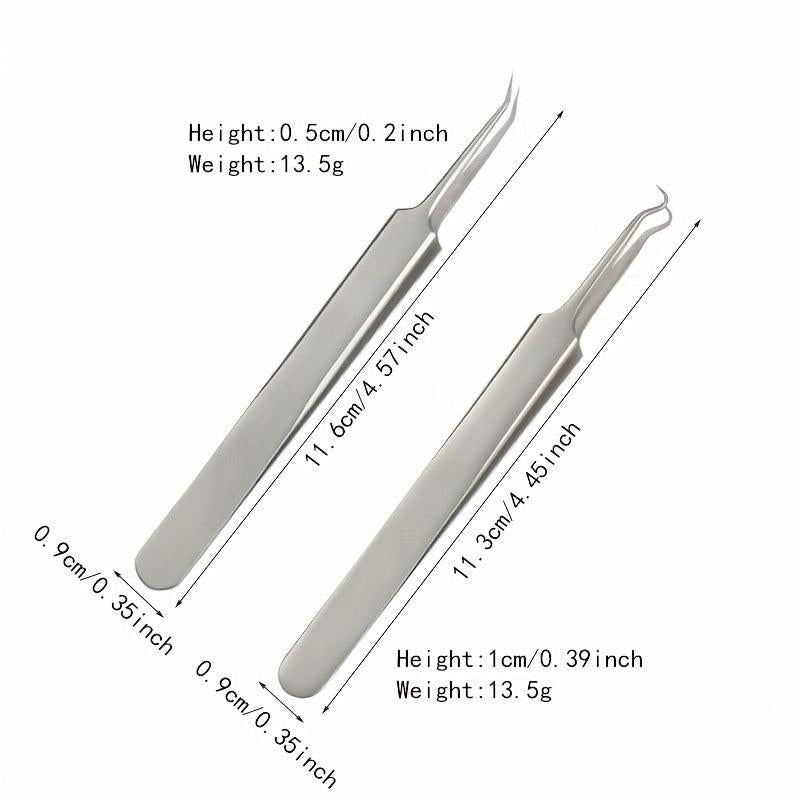 Precision Blackhead Tweezers for Easy Zit and Pimple Removal