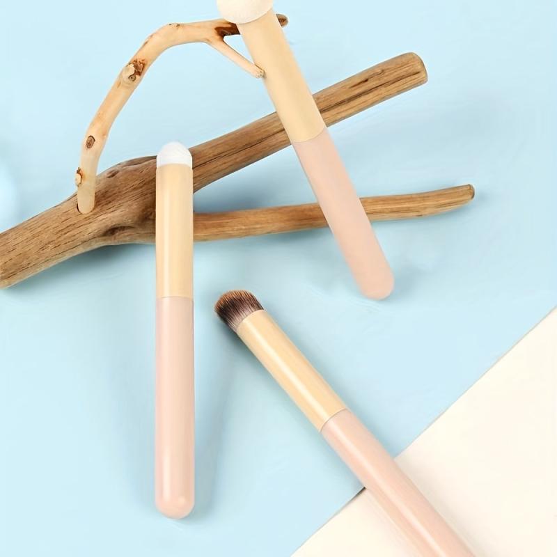 3pcs Mushroom Head Concealer Brush Set