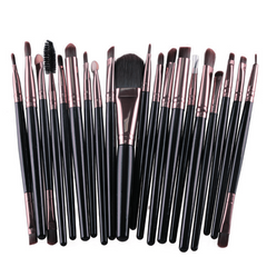 20Pcs Makeup Brushes Set Professional Soft Synthetic Hair Powder Foundation Eyes