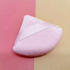 6pcs Triangle Shape Powder Puff Facial Loose Powder Cosmetic Soft Cotton Puff
