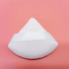 6pcs Triangle Shape Powder Puff Facial Loose Powder Cosmetic Soft Cotton Puff