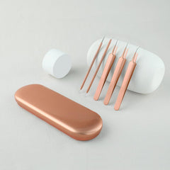 Stainless Steel Blackhead Remover Tool with Tweezers