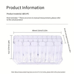 Acrylic 26 Holes Makeup Brush Storage Box Multifunctional Display Pen Holder