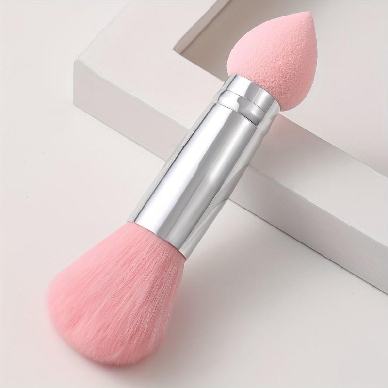 Portable Double Headed Mushroom Makeup Brush