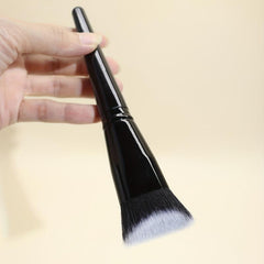 Flat Foundation Brush Natural Soft Bristles Highlighter Concealer Brush