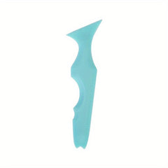 1Pc Reusable Silicone Eyeliner Ruler Eyeliner Stencils Winged Tip Eyeliner Aid