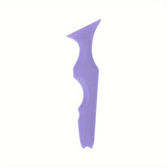 1Pc Reusable Silicone Eyeliner Ruler Eyeliner Stencils Winged Tip Eyeliner Aid
