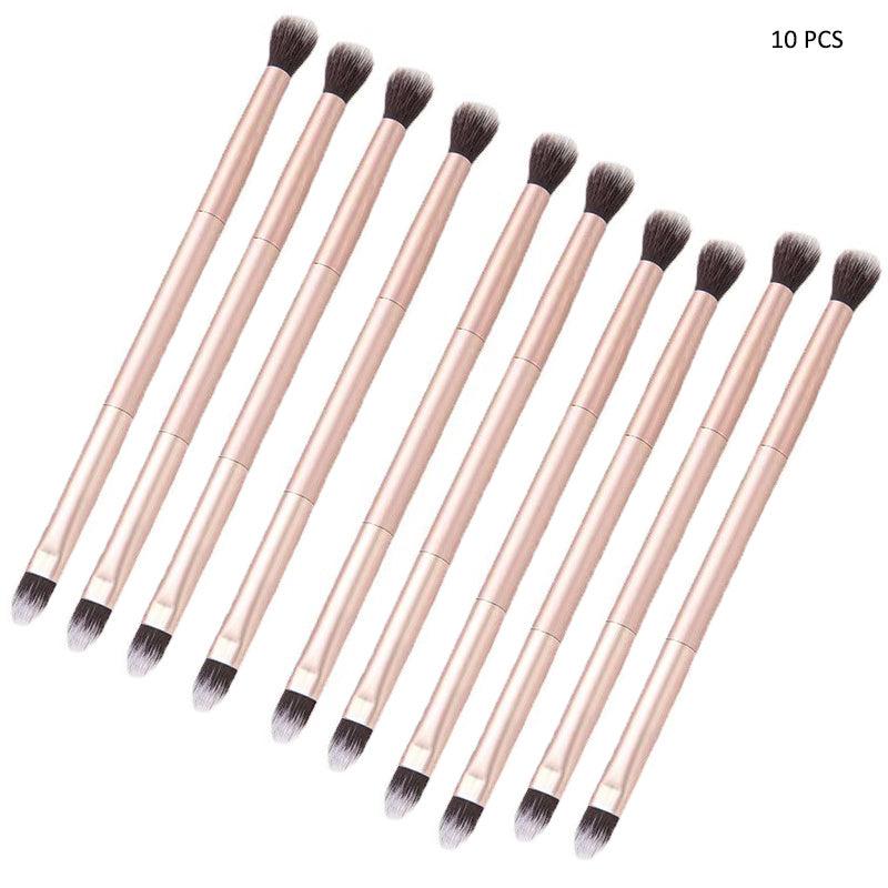 Double Head Makeup Brush Eye shadow Brush Soft Synthetic Hairs