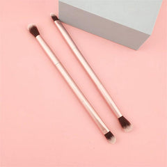 Double Head Makeup Brush Eye shadow Brush Soft Synthetic Hairs