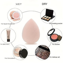 37pcs Makeup Brush Set with Velvet Powder Puff and Sponge