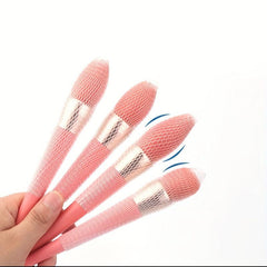 30pcs 50pcs Makeup Brush Guard Set Elastic Net Cover Beauty Cosmetic Brushes