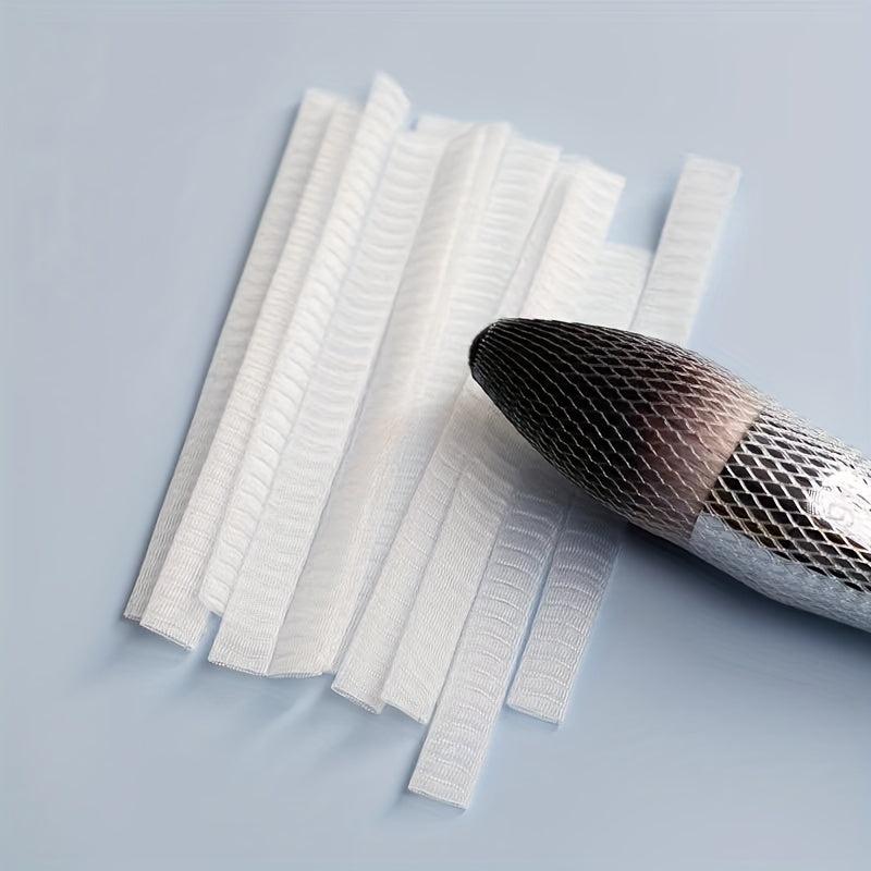 30pcs 50pcs Makeup Brush Guard Set Elastic Net Cover Beauty Cosmetic Brushes