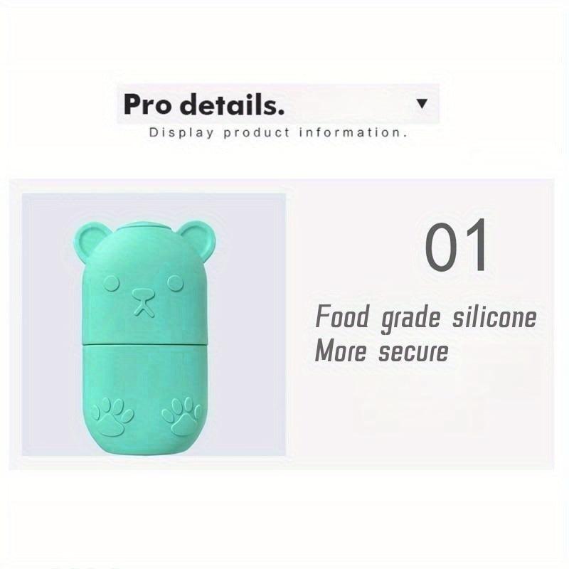 Cartoon Bear Ice Roller For Face Neck Eye DIY Facial Beauty Ice Tool