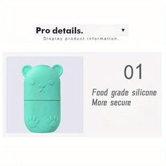 Cartoon Bear Ice Roller For Face Neck Eye DIY Facial Beauty Ice Tool