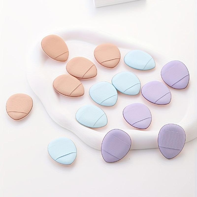 15Pcs Finger Puff Mini Makeup Puff for Foundation Concealer Eye Shadow