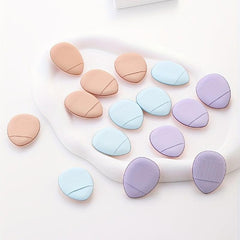15Pcs Finger Puff Mini Makeup Puff for Foundation Concealer Eye Shadow
