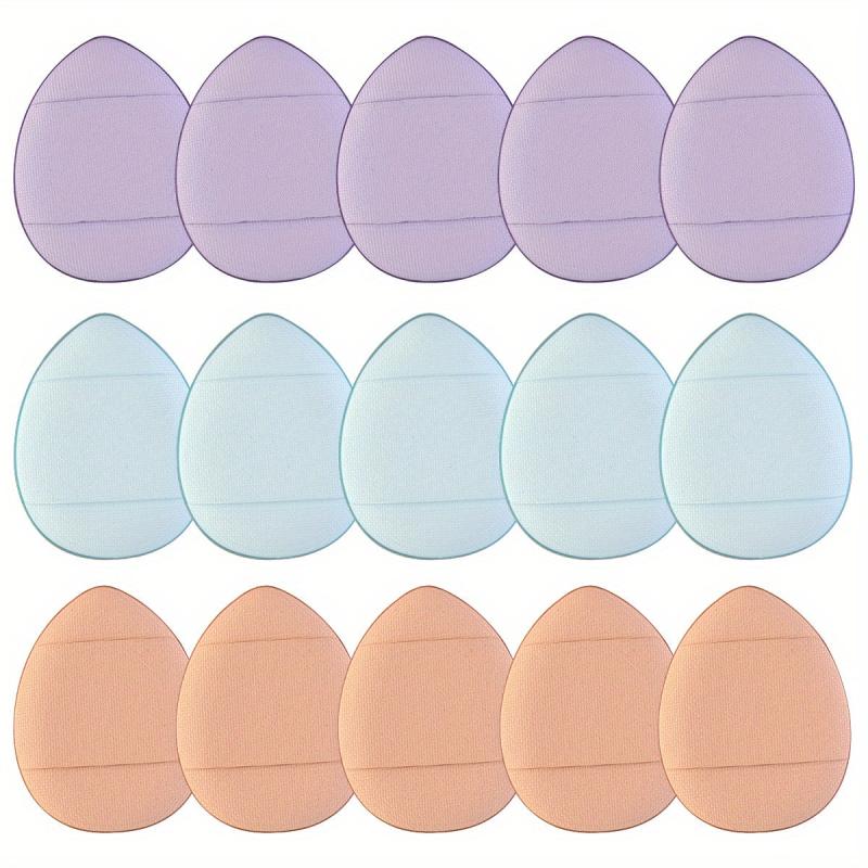 15Pcs Finger Puff Mini Makeup Puff for Foundation Concealer Eye Shadow