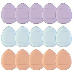 15Pcs Finger Puff Mini Makeup Puff for Foundation Concealer Eye Shadow