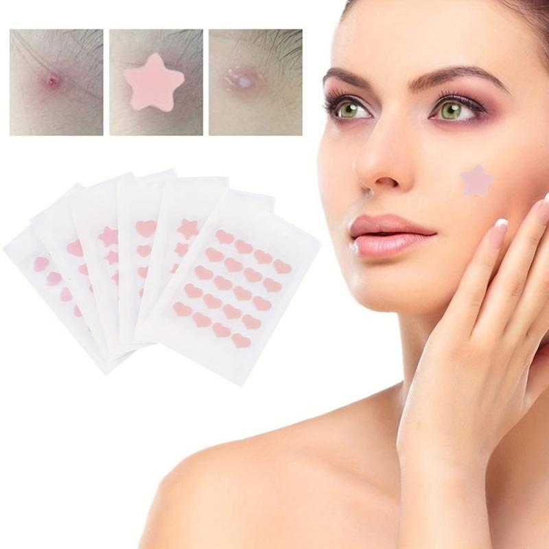 Disposable Acne Pimple Patch 24pcs Heart Star Shape