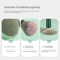 13pcs Makeup Brushes Set & 1pcs Makeup Puff Kit