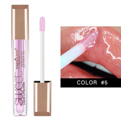 Sheer Lip Gloss Nude Hydrating Dewy Jelly Lip Glaze