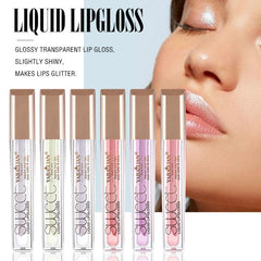Sheer Lip Gloss Nude Hydrating Dewy Jelly Lip Glaze