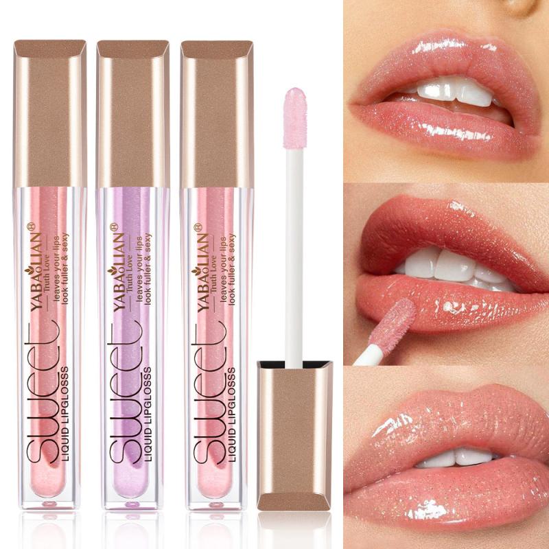 Sheer Lip Gloss Nude Hydrating Dewy Jelly Lip Glaze