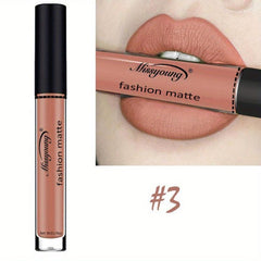 Velvety Liquid Lipstick Long Lasting Nude Lip Gloss
